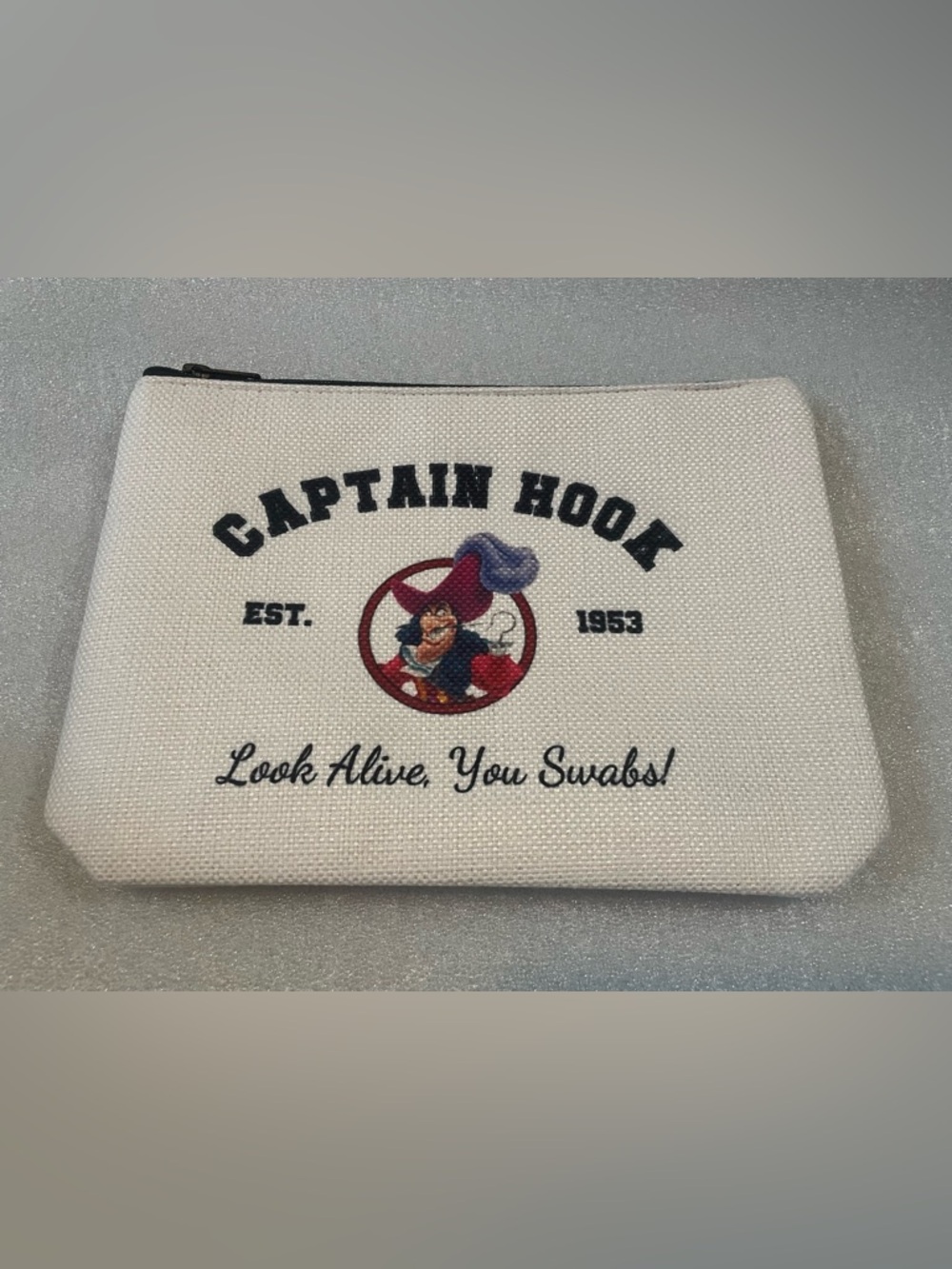Captain Hook Canvas Pouch ⭐️2 for 13⭐️